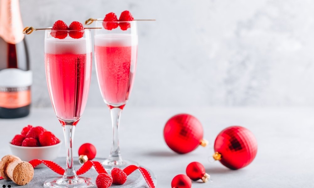 Raspberry Prosecco Fizz