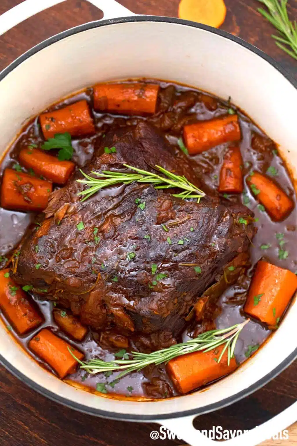 Roast Beef with Red Wine Gravy