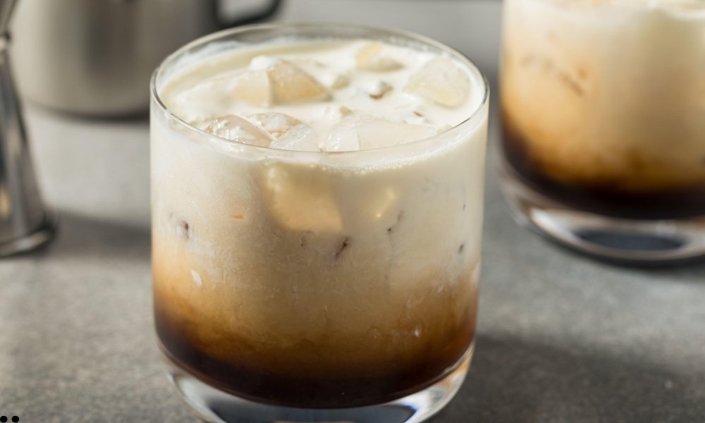Salted Caramel Whiskey White Russian