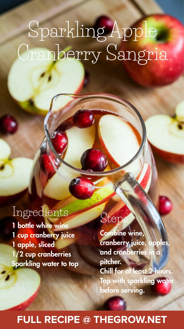 Sparkling Apple Cranberry Sangria