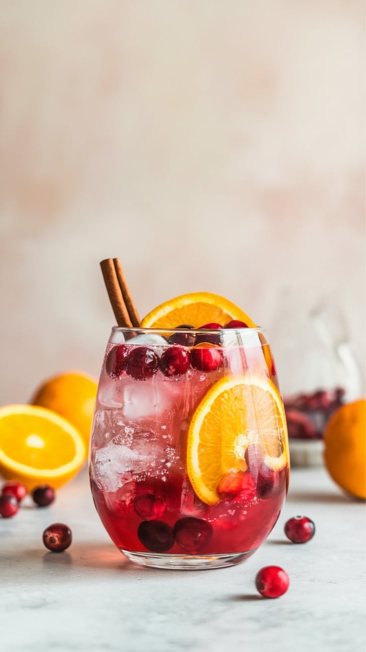 Sparkling Cranberry Citrus Punch