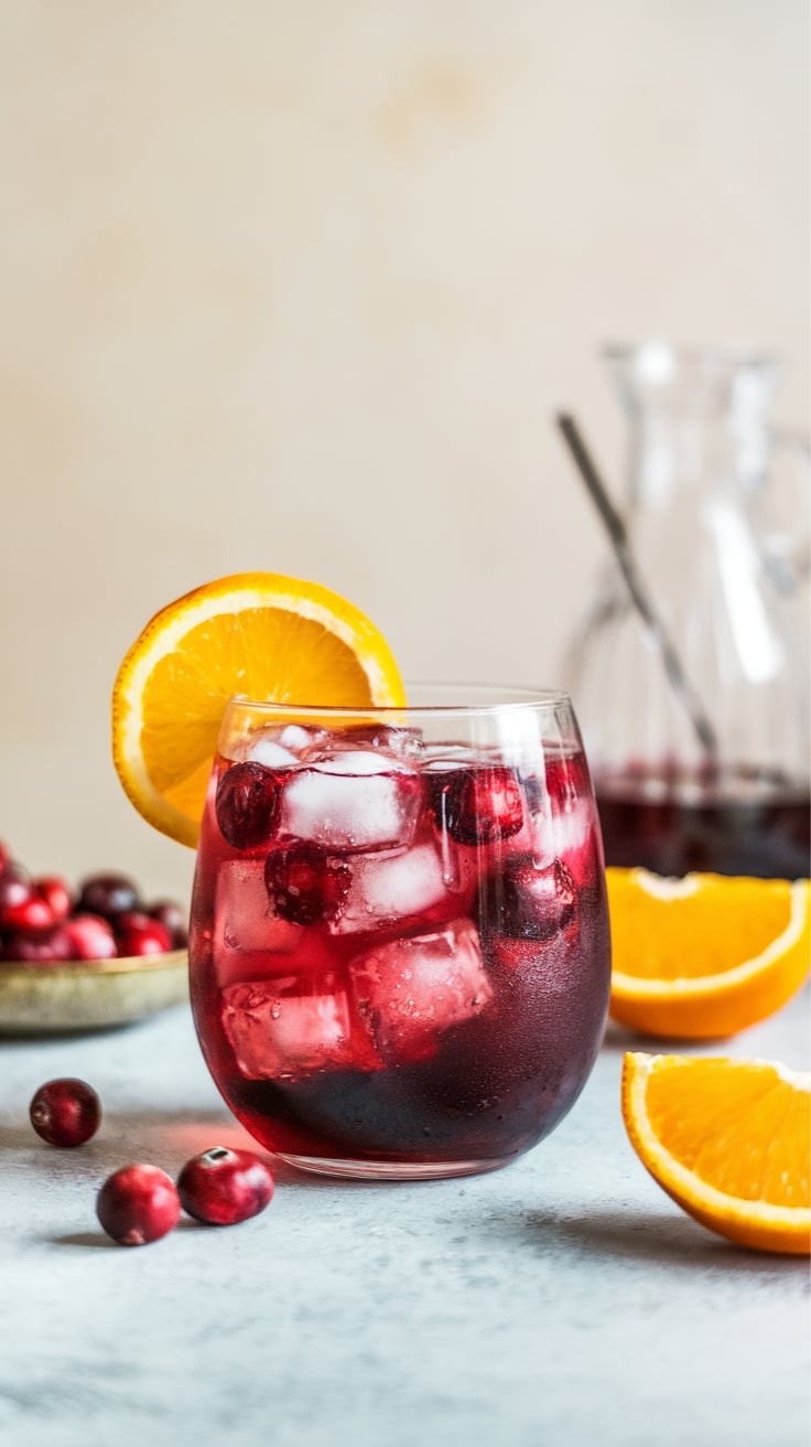 Sparkling Cranberry Sangria