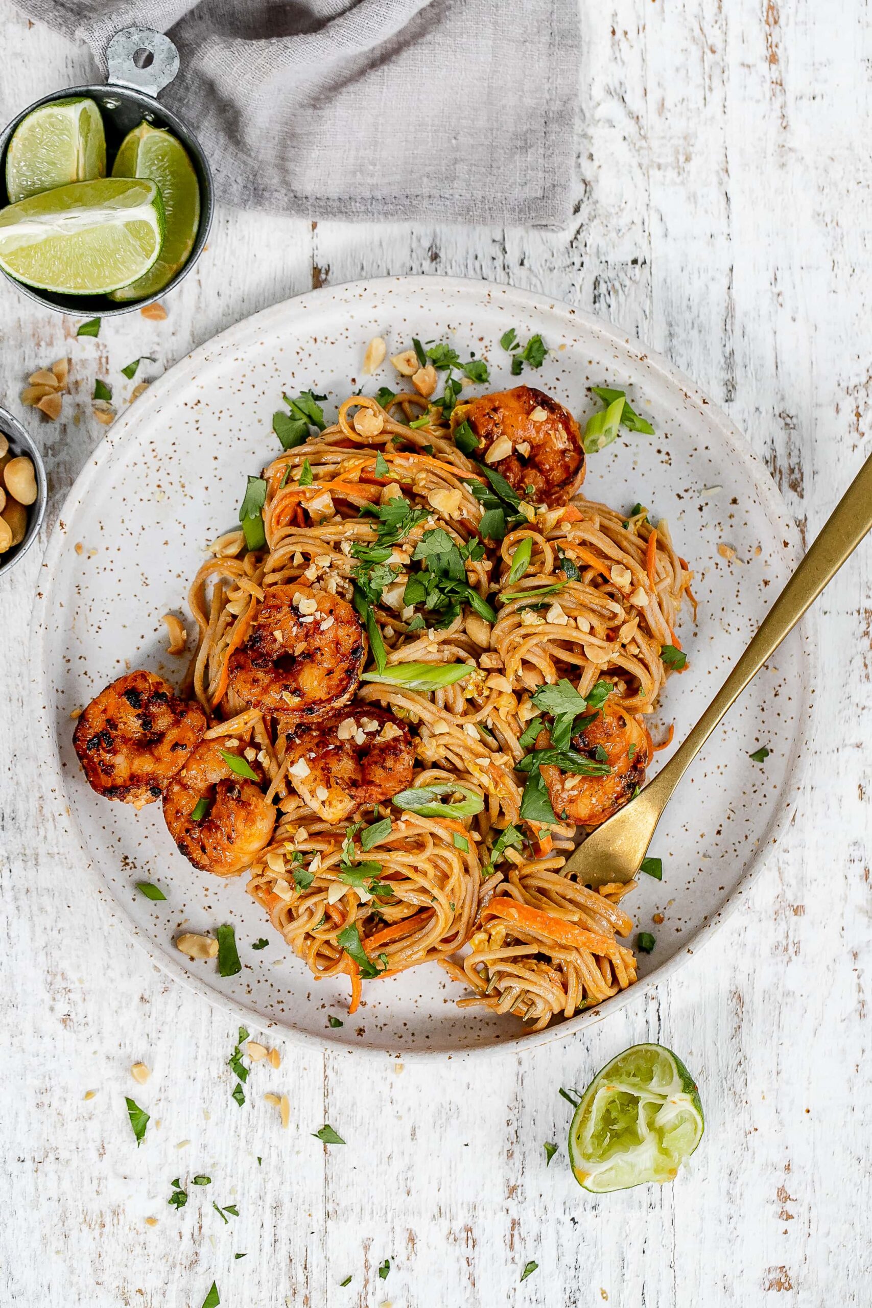 Spicy Peanut Noodle Salad