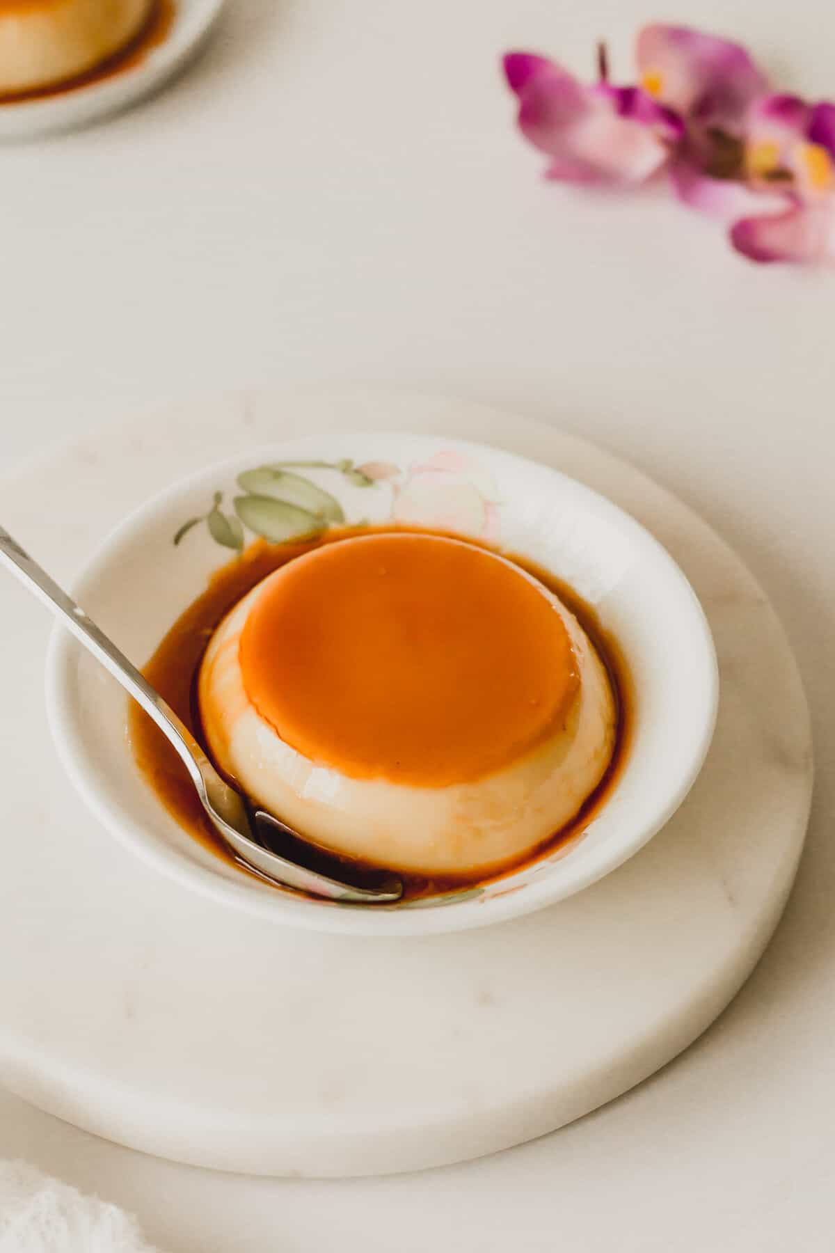 Steamed Caramel Pudding