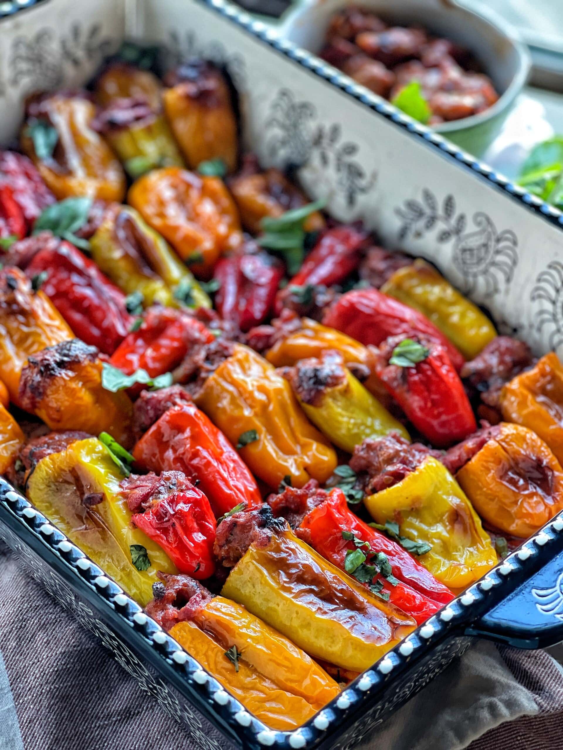 Stuffed Mini Bell Peppers