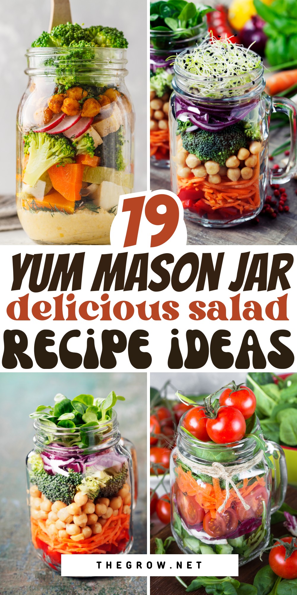 Tasty Mason Jar Lunch Ideas-pin