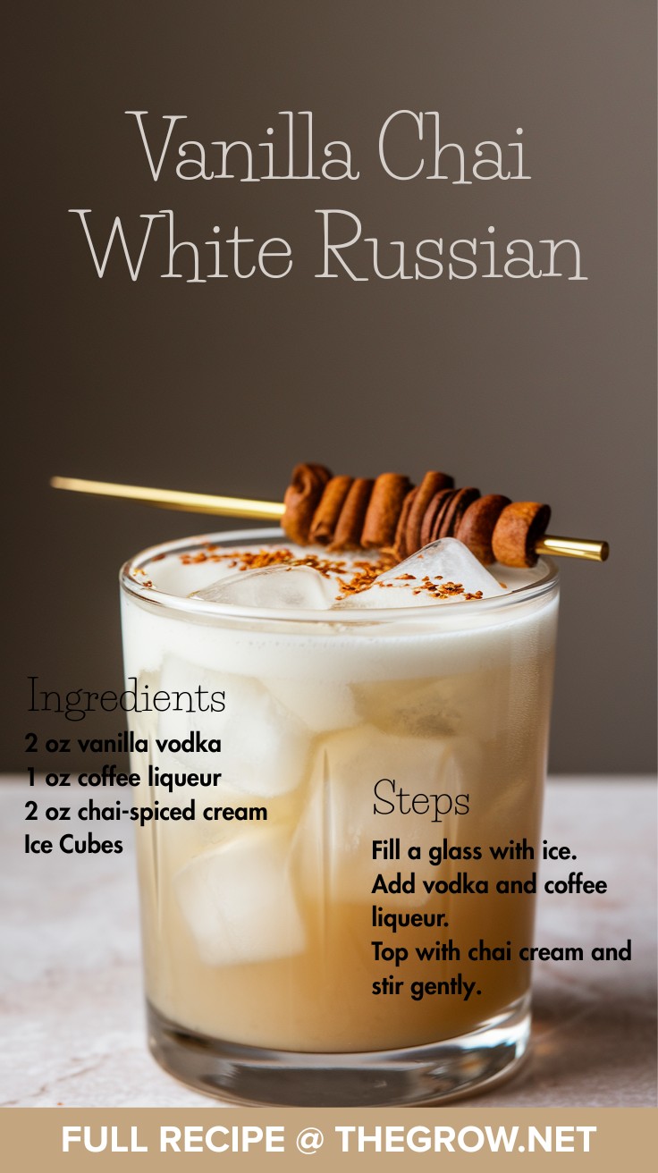 Vanilla Chai White Russian