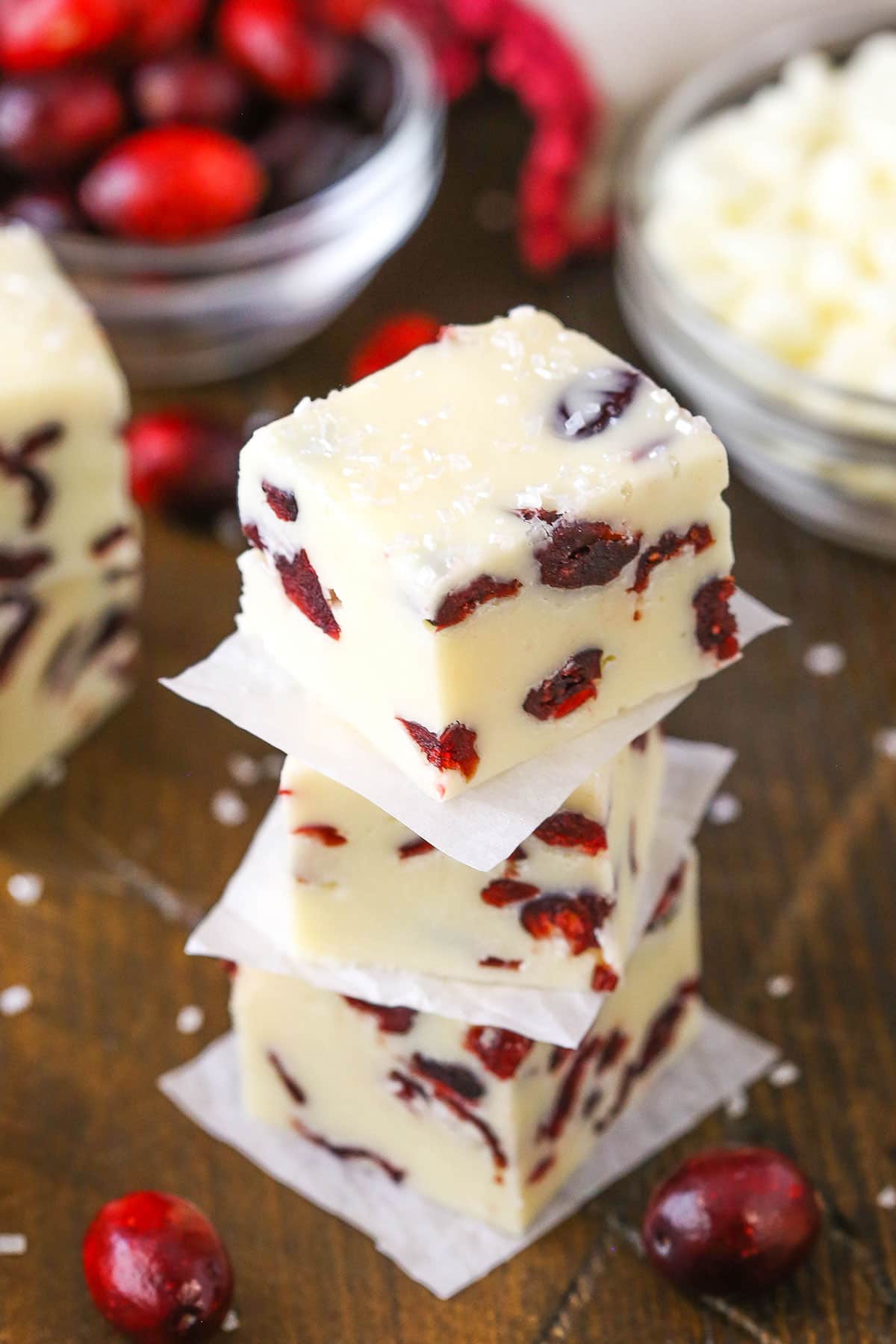 White Chocolate Cranberry Crunch
