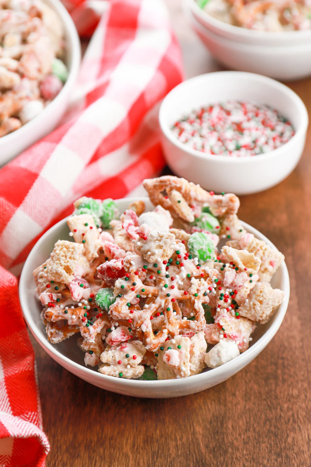 White Chocolate Peppermint Crunch Mix