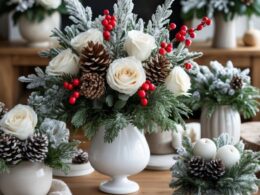 Winter Flower Arrangement Ideas