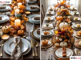 thanksgiving table settings