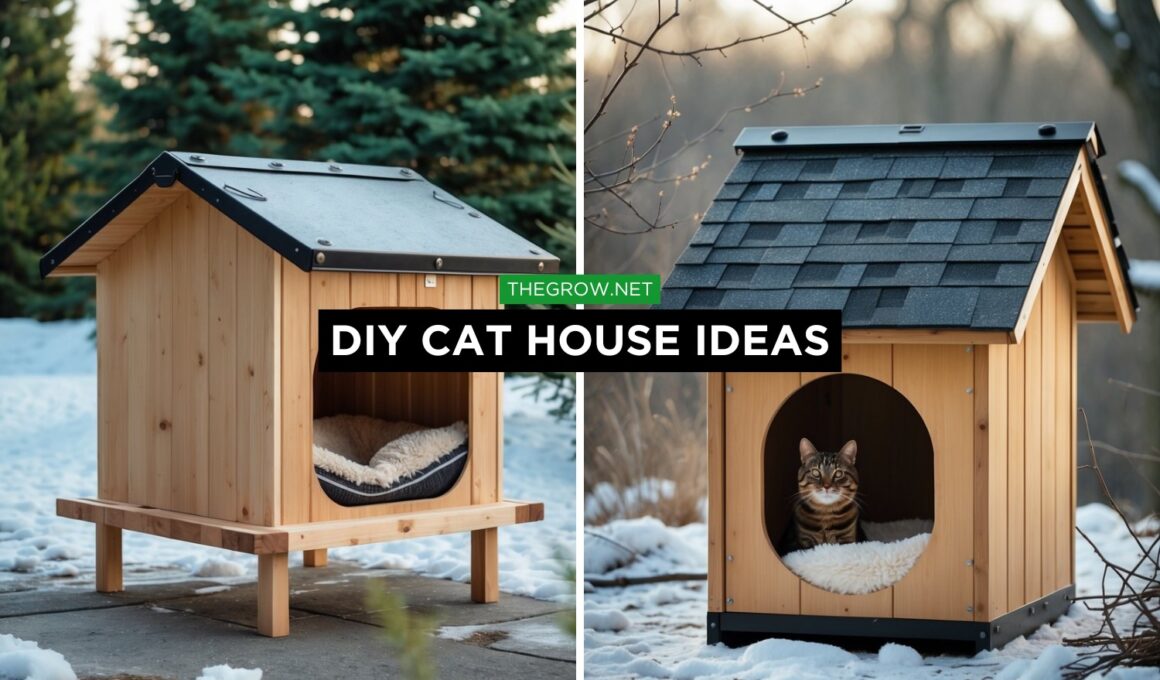 DIY Cat House Ideas
