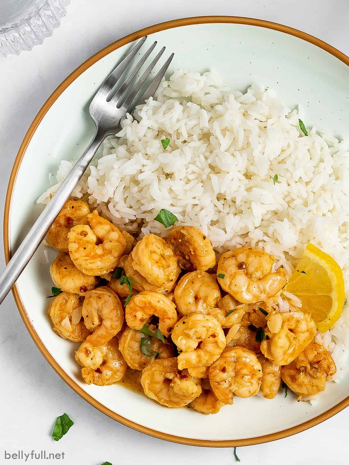 Garlic Butter Shrimp Rice Bowl