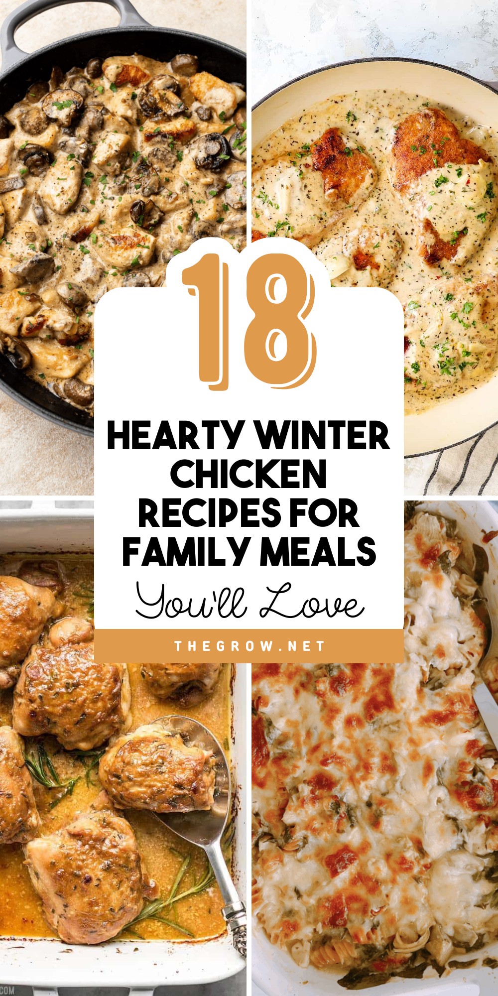 Hearty Winter Chicken Recipes