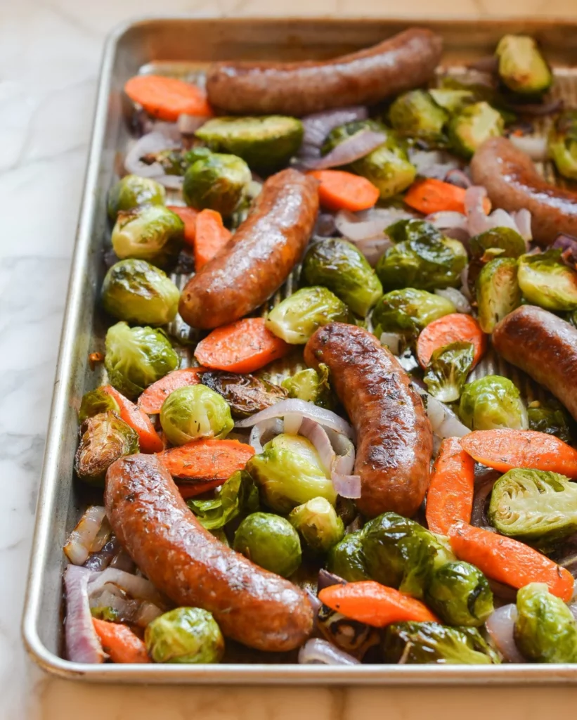 One-Pan Sausage and Veggies