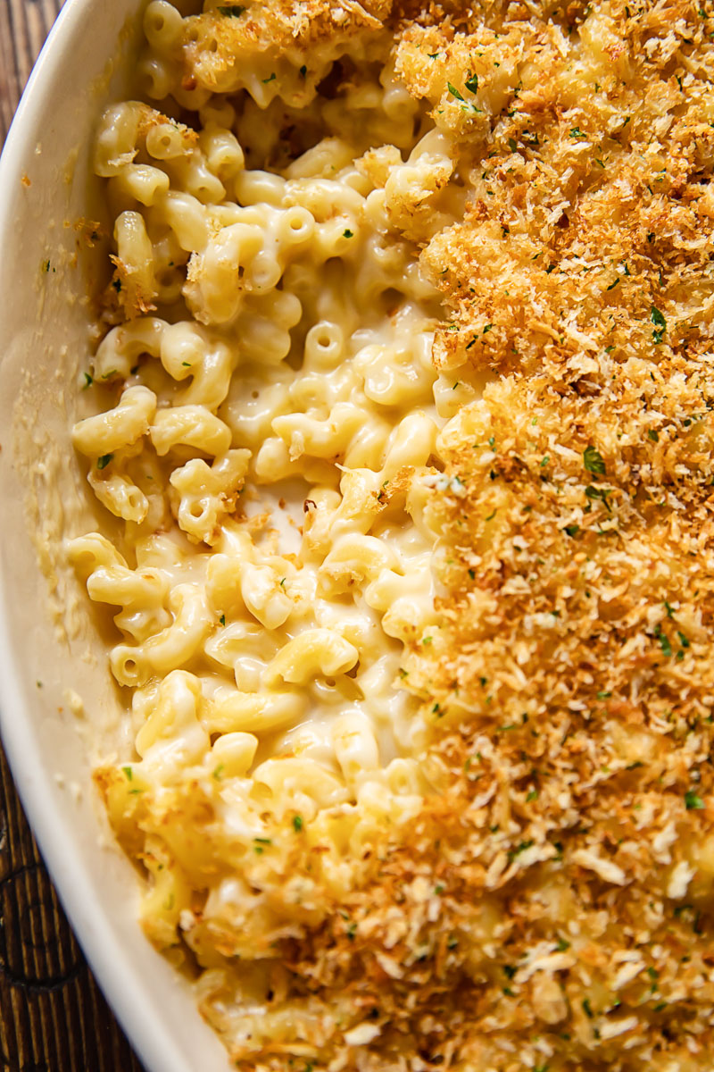 Macaroni and Cheese with Crispy Breadcrumbs