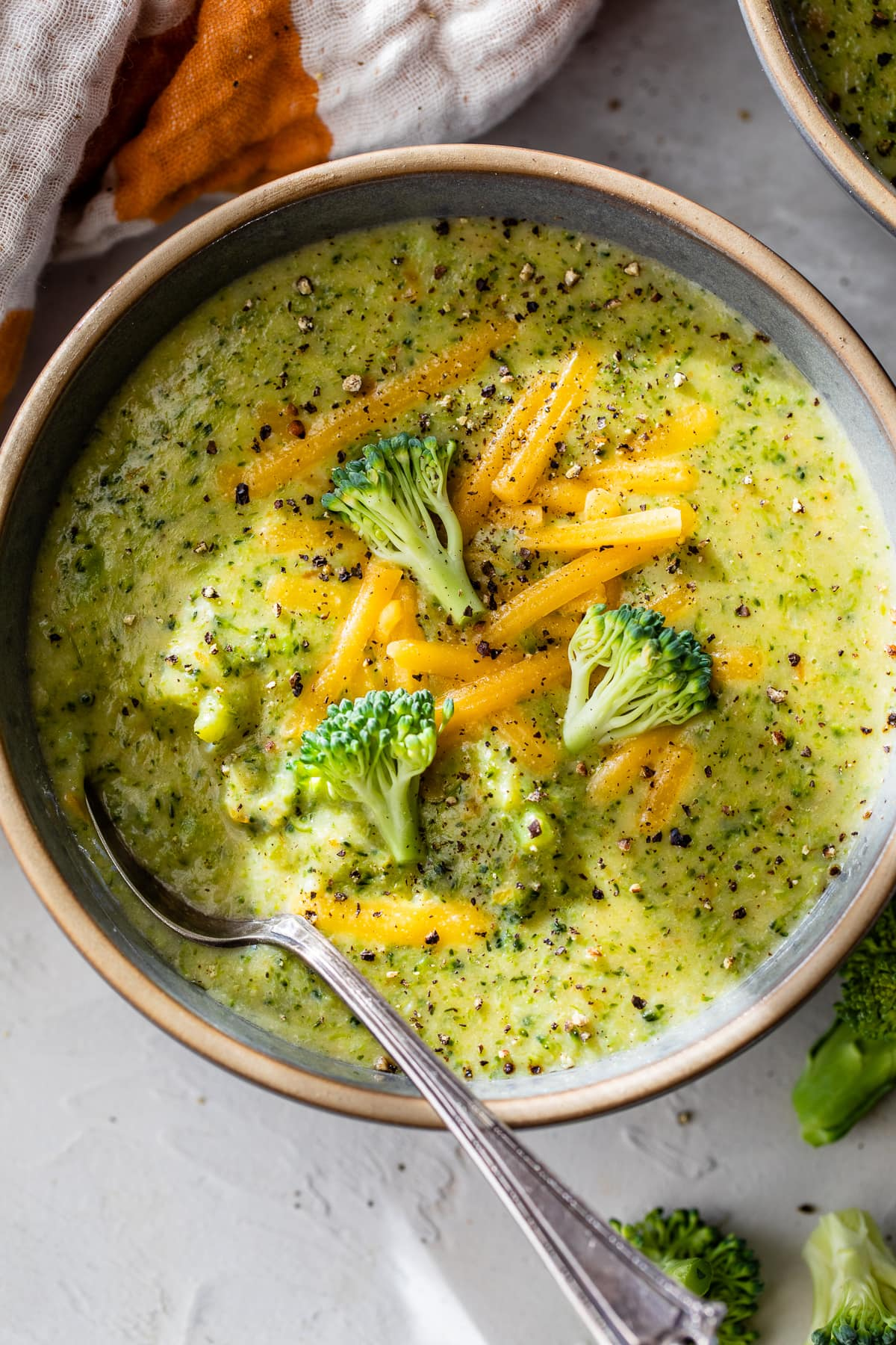 Creamy Broccoli Cheddar Soup