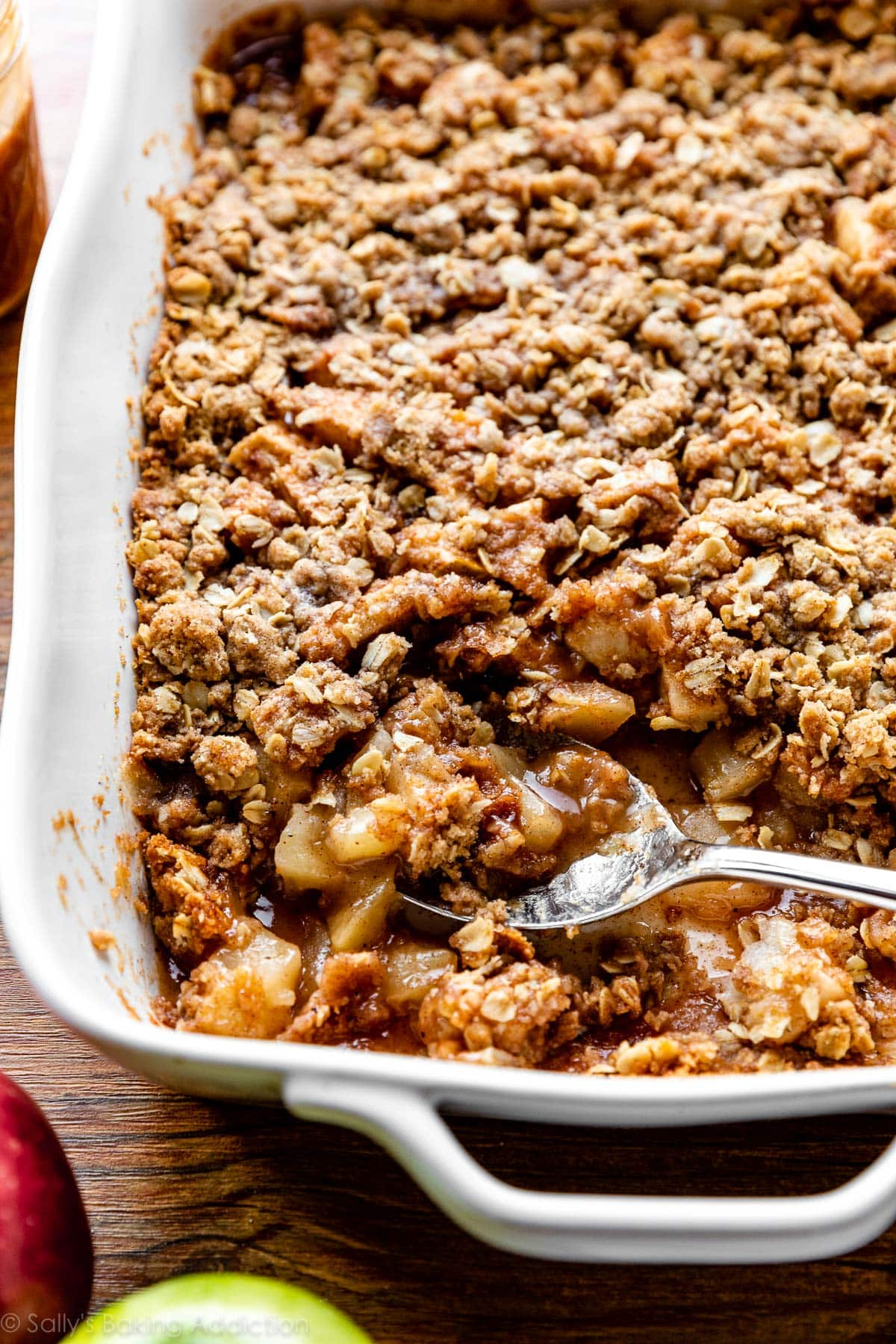 Apple Crisp with Oat Topping