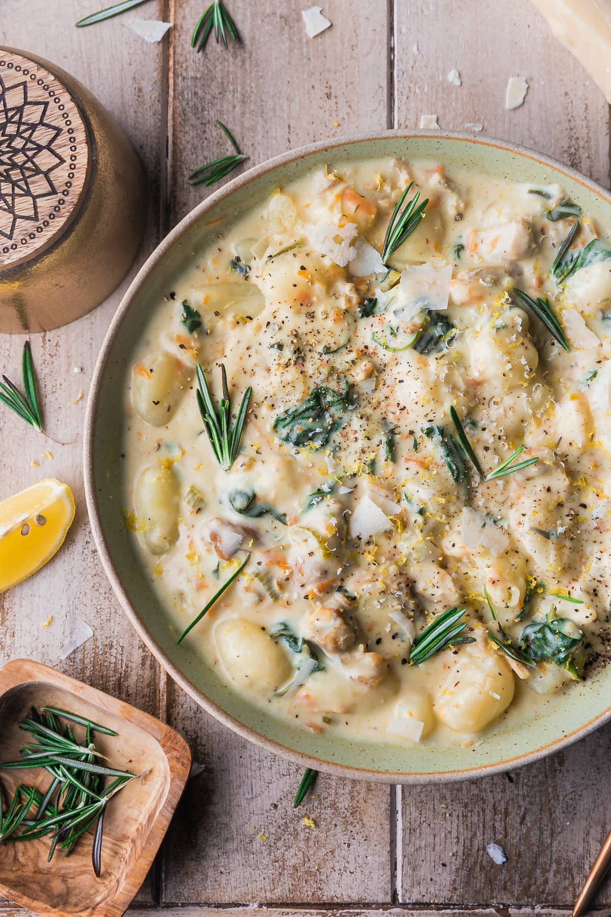 Creamy Chicken Gnocchi Soup
