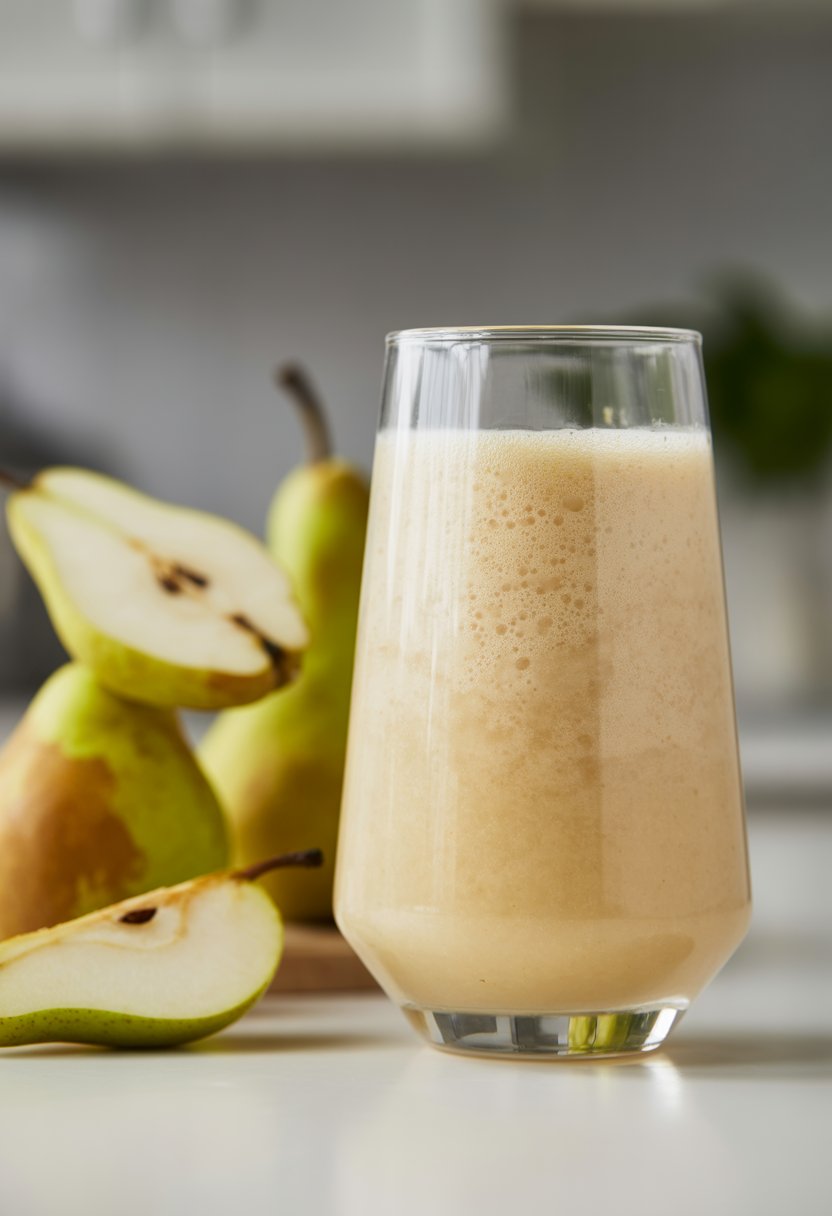 Ginger Pear Digestive Smoothie