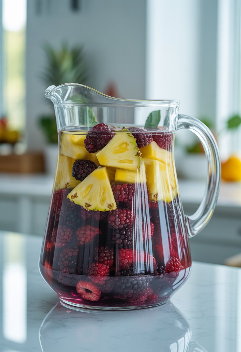 Pineapple Blackberry Deep Flavor Water