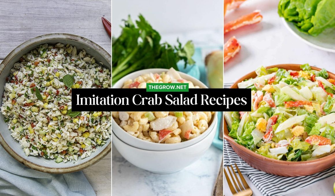 Classic Imitation Crab Salad Recipes