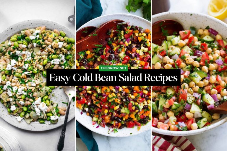 Easy Cold Bean Salad Recipes