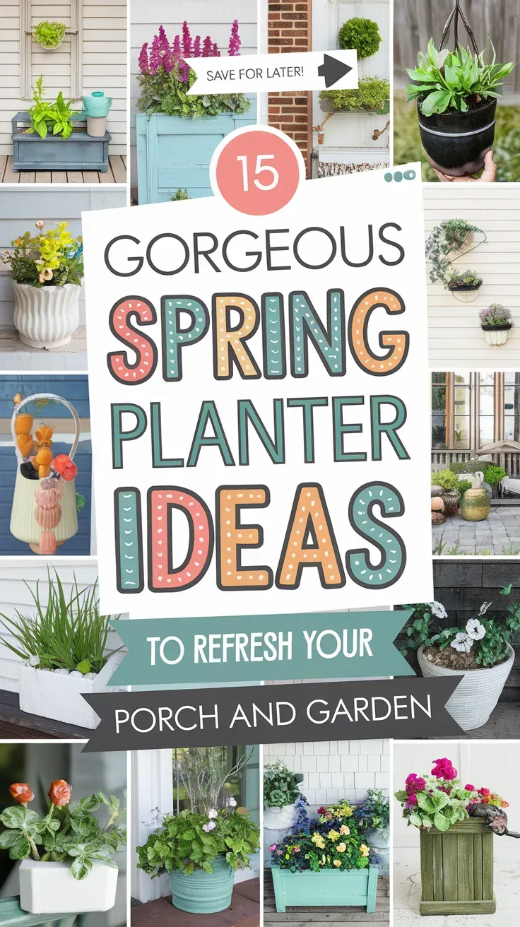 Spring Planter Ideas