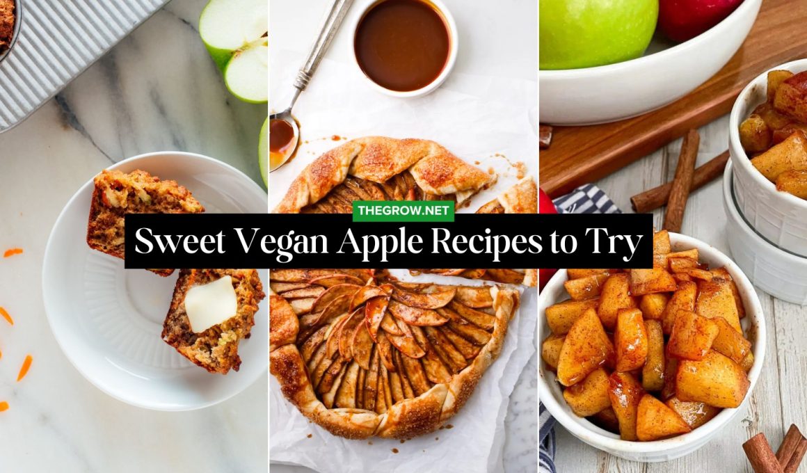 Sweet Vegan Apple Recipes to Try