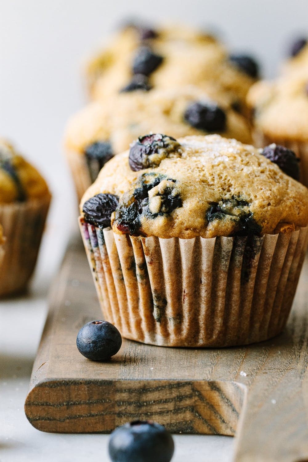 Vegan Muffins with Blueberries