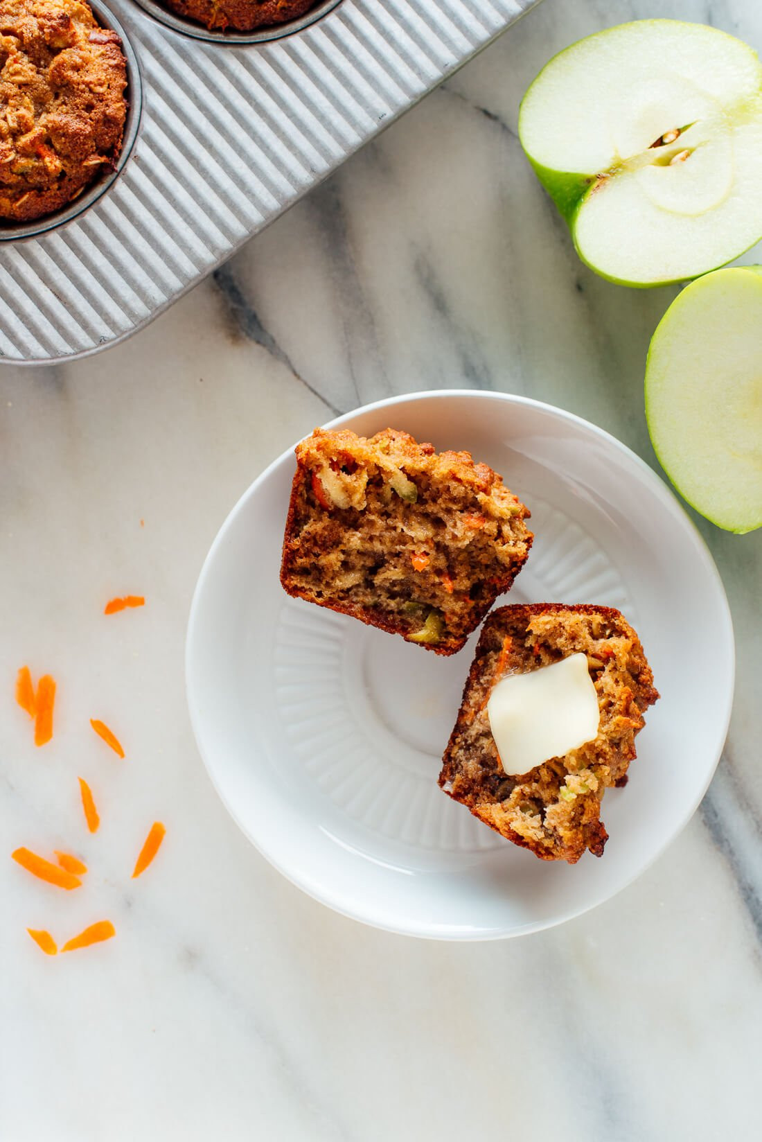 Apple & Carrot Muffins