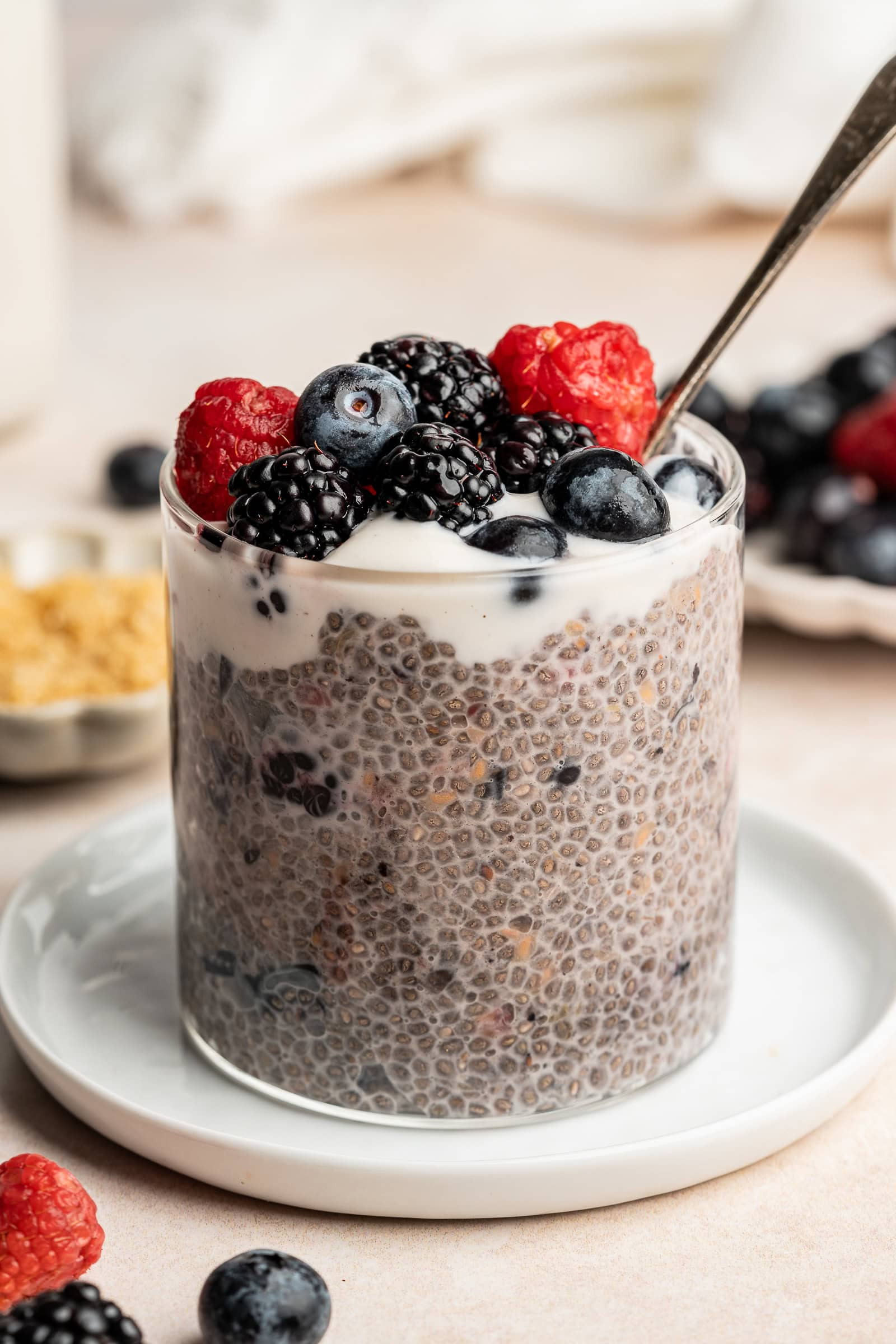 Berry Chia Pudding