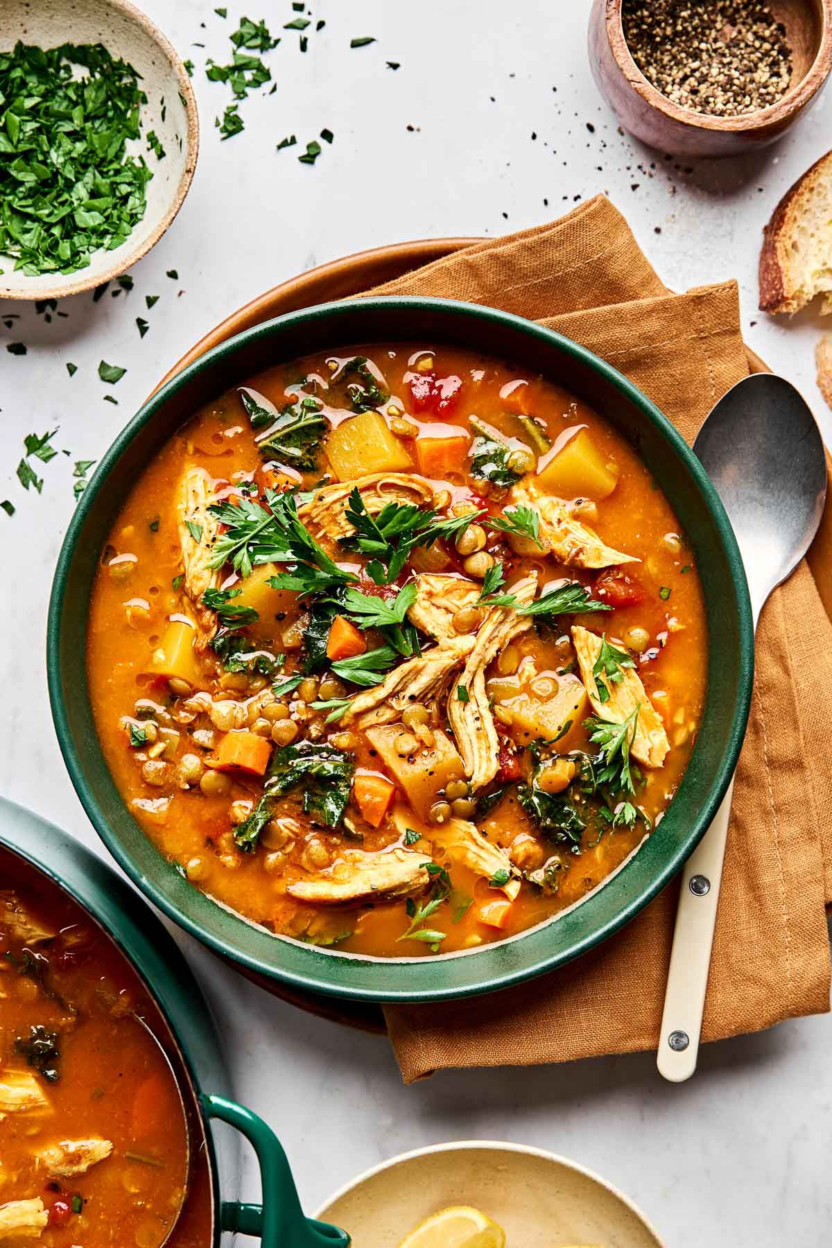Chicken and Lentil Soup