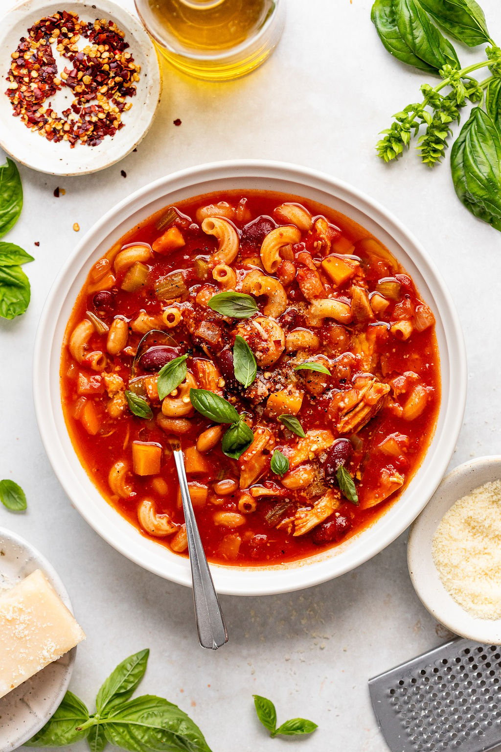 Chicken Minestrone Soup