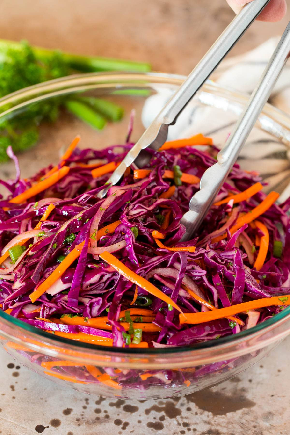 Classic Red Cabbage Slaw