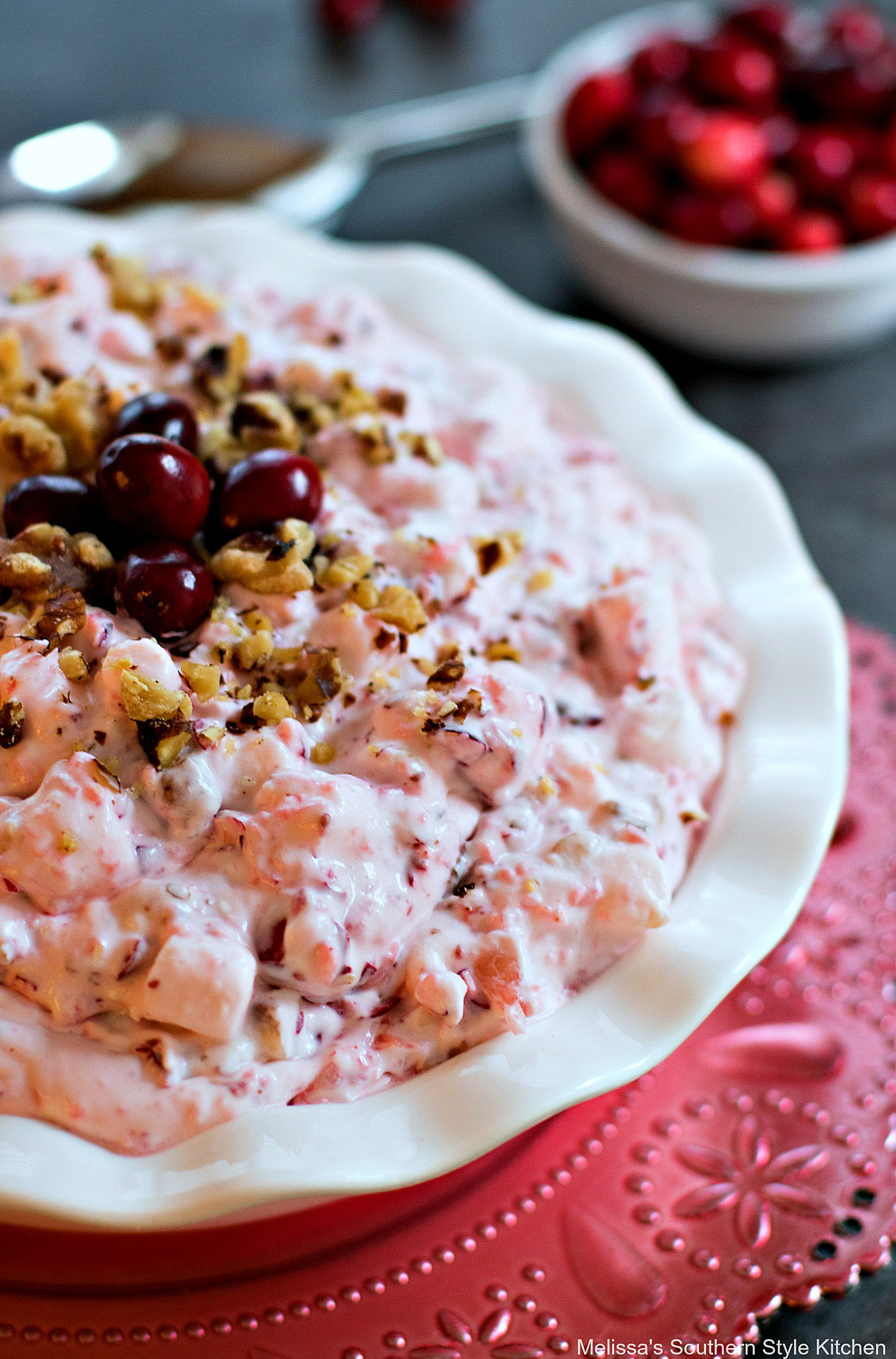 Cranberry Caramel Jello Salad