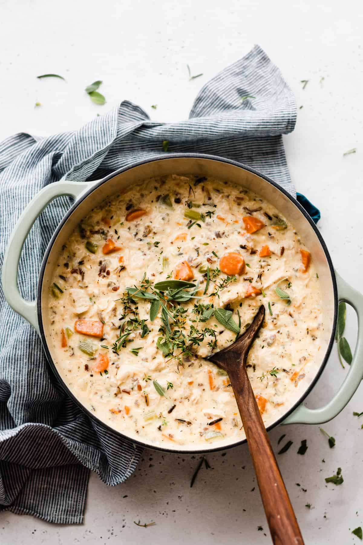 Creamy Chicken and Wild Rice Soup