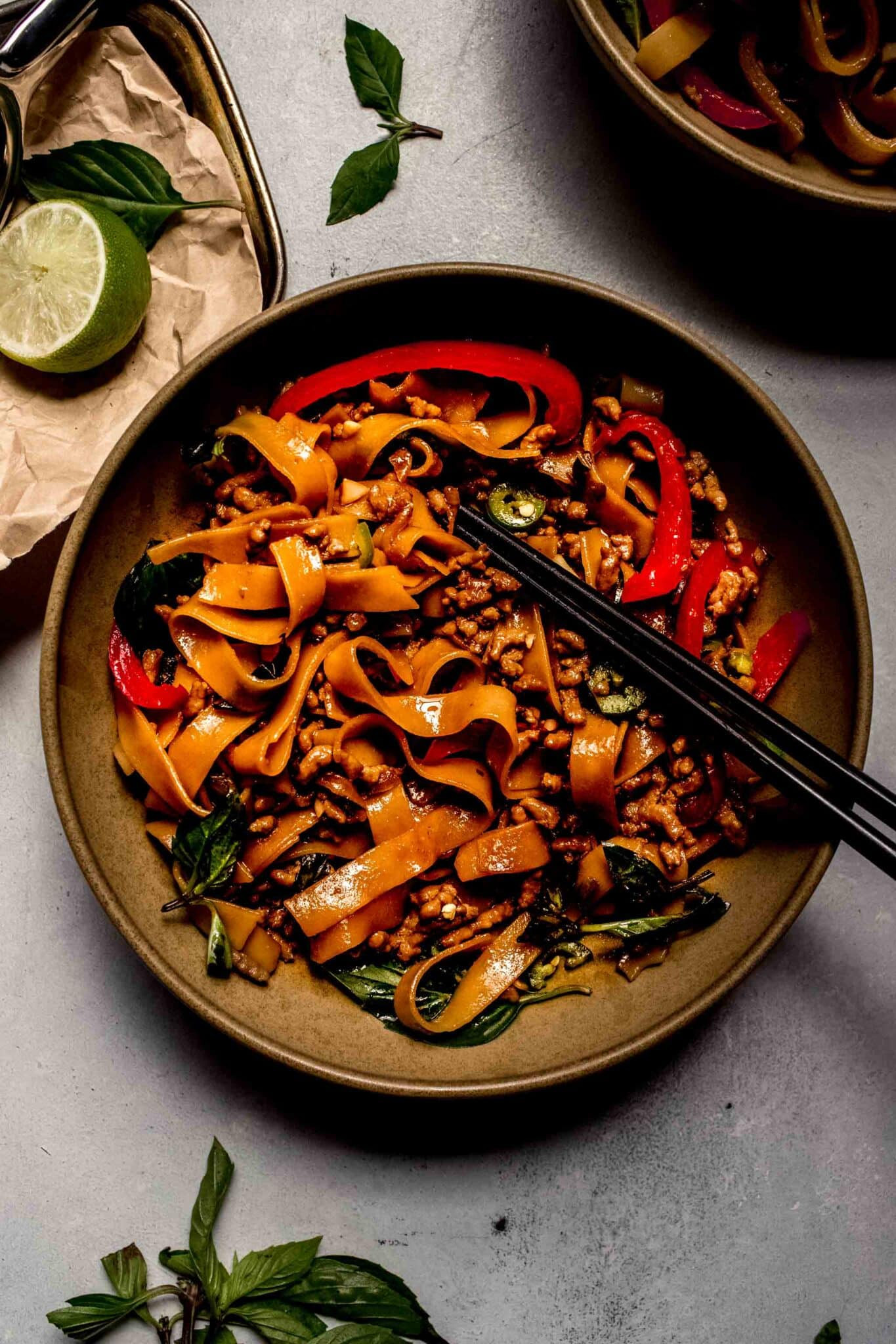 Drunken Noodles (Pad Kee Mao)