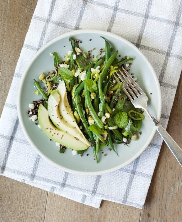 Green Bean and Avocado Salad