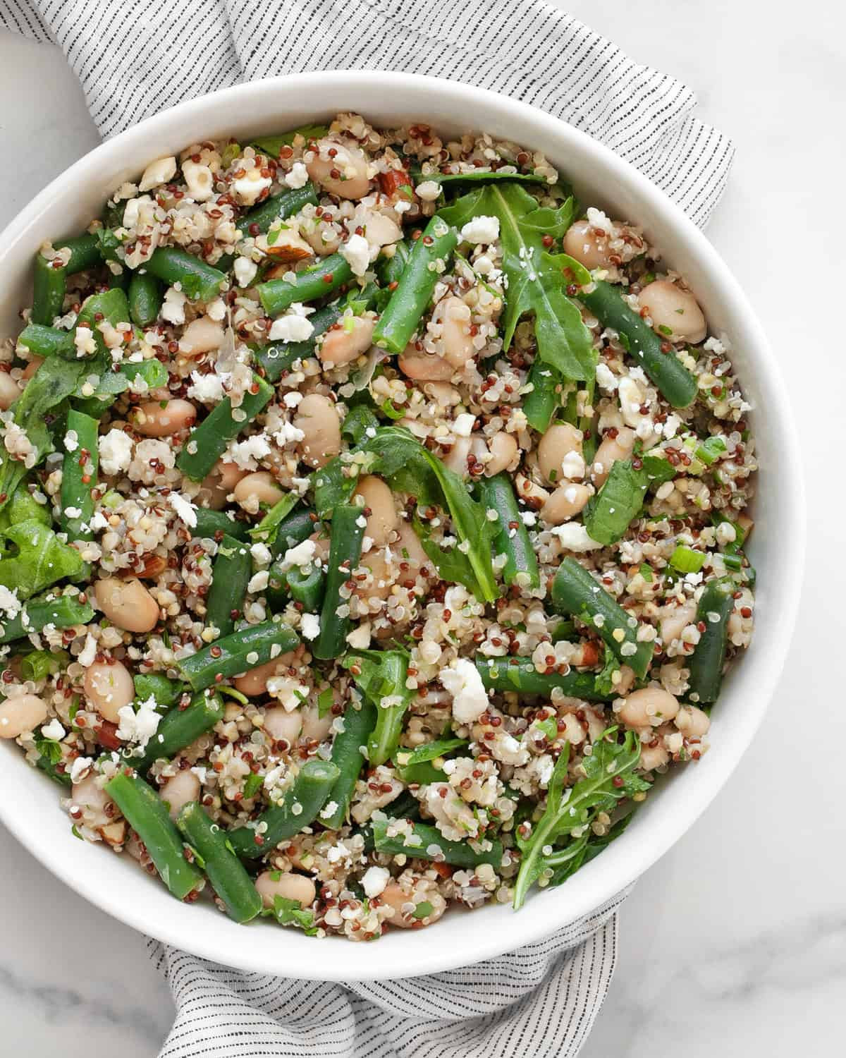 Green Bean, Quinoa, and Almond Salad