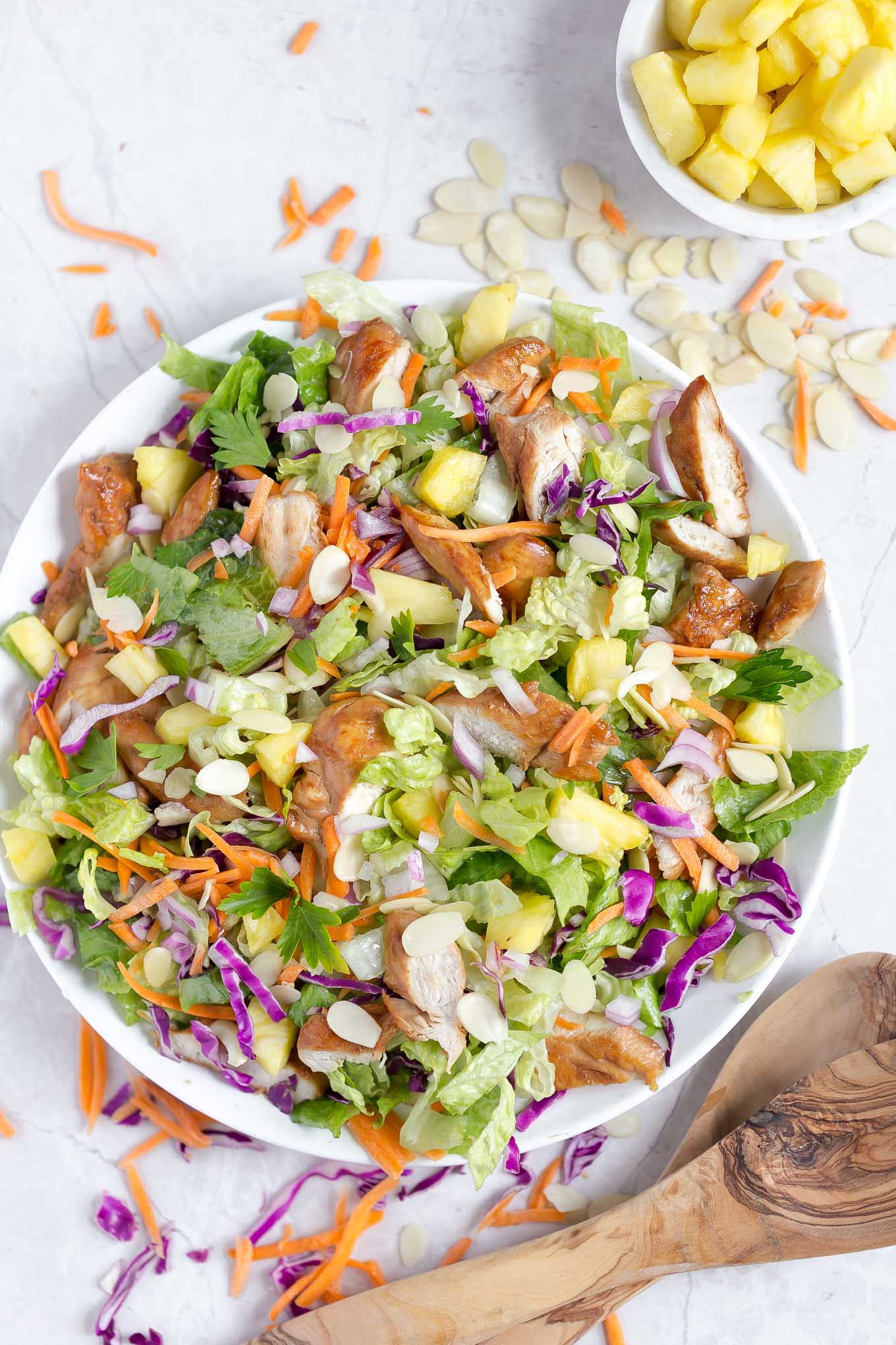 Hawaiian Burger Salad