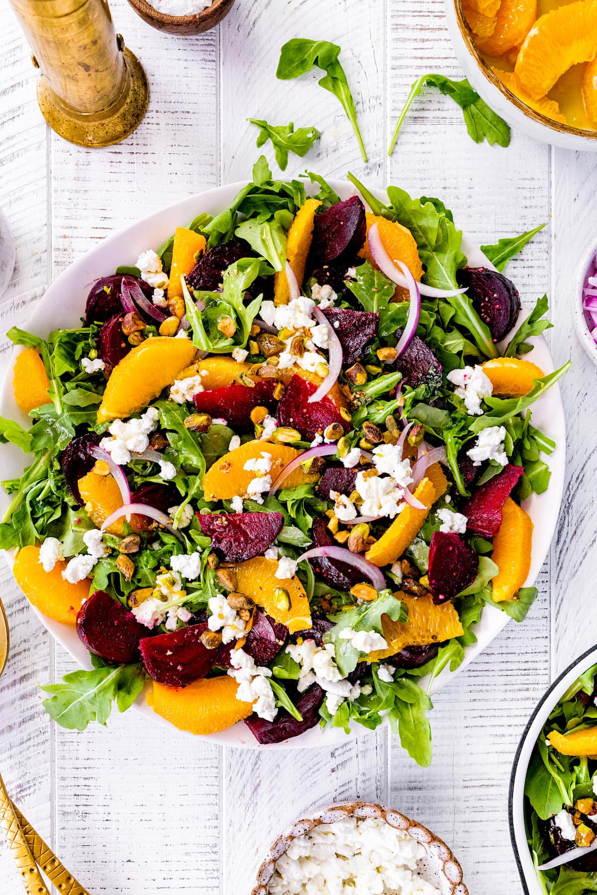 Kidney Bean and Beet Salad