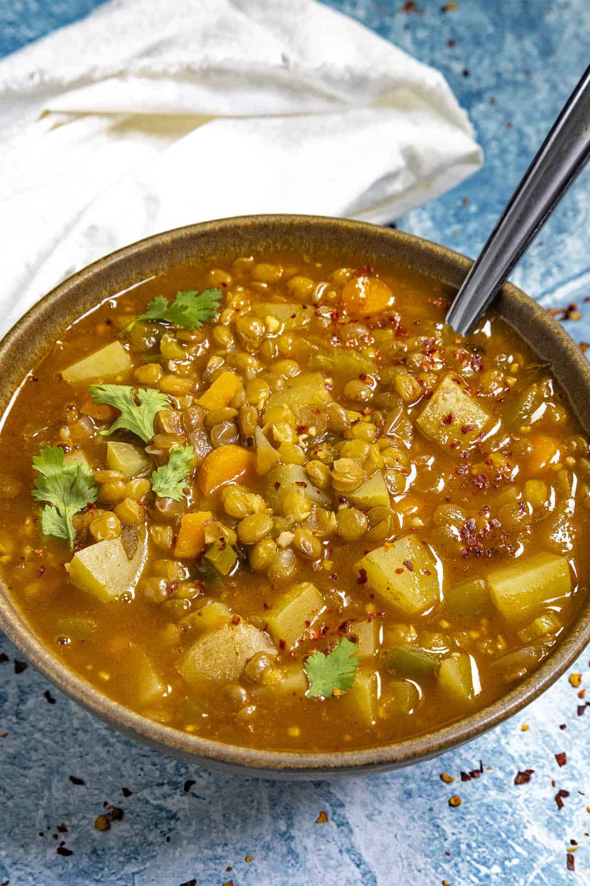 Mexican Lentil Soup