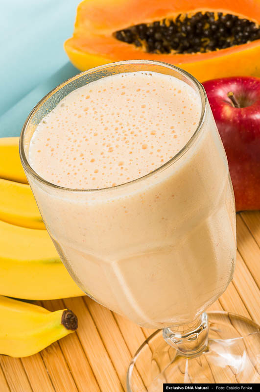 Papaya Banana Creamy Detox Smoothie