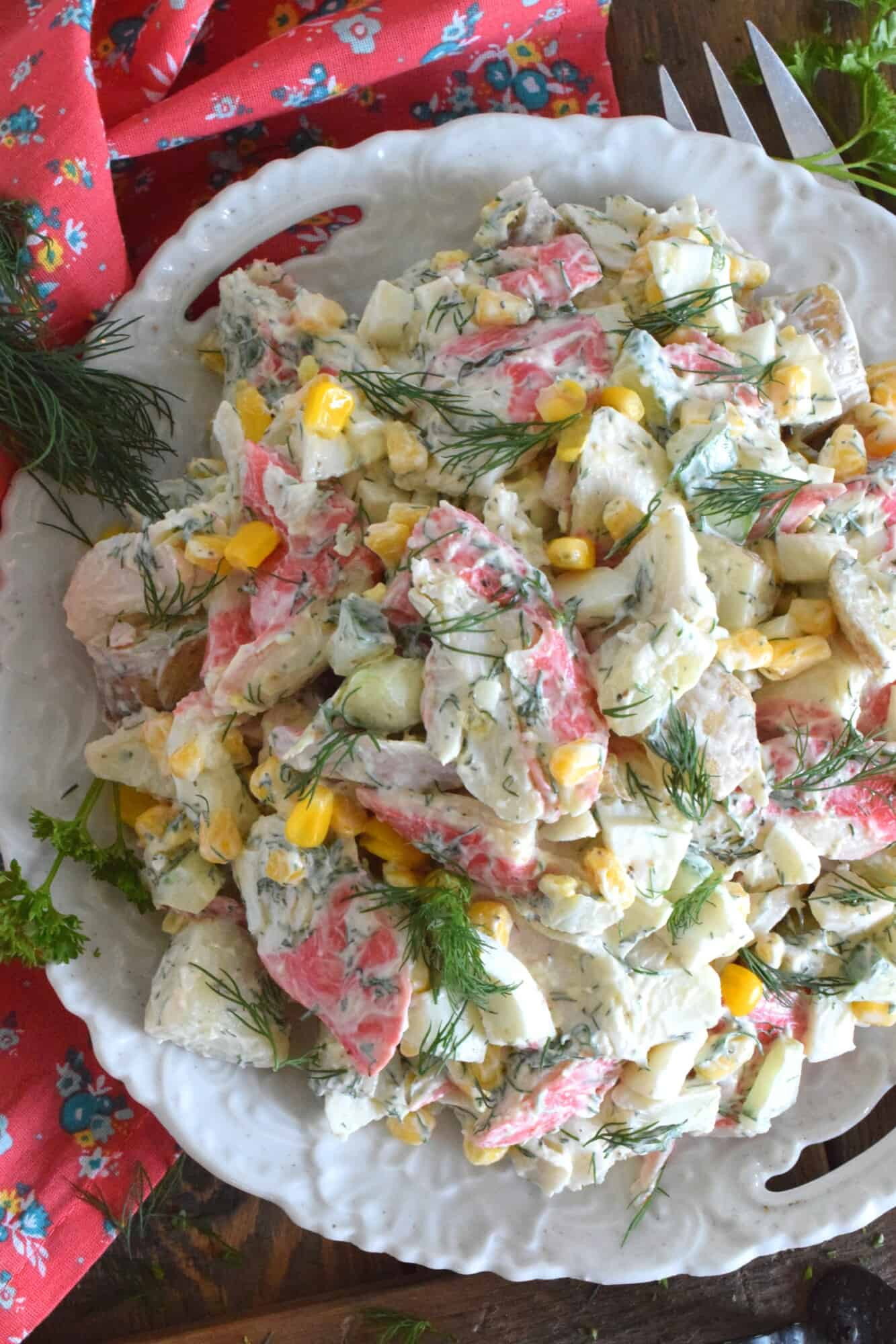 Potato Crab Salad