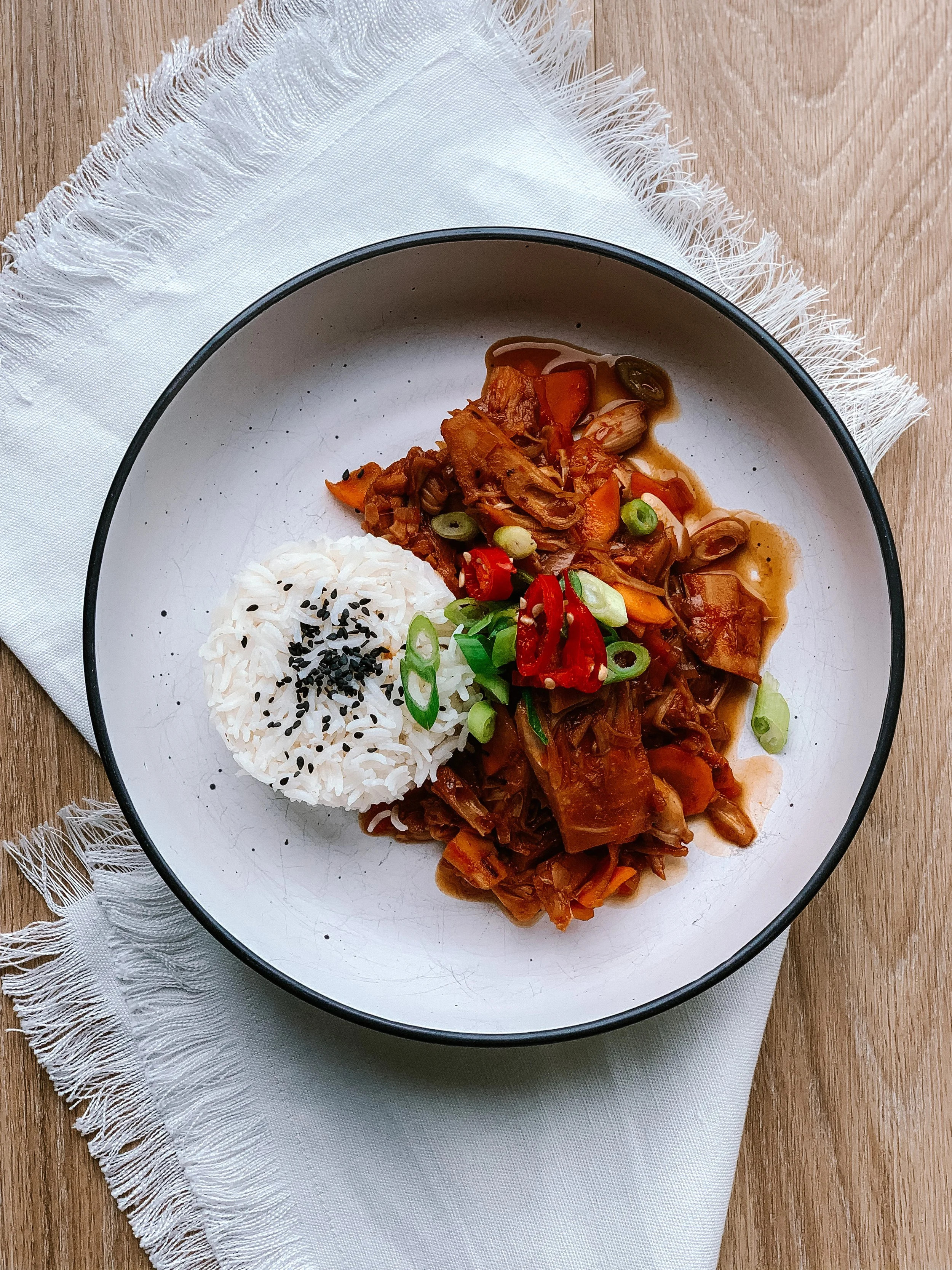 Sweet and Sour Jackfruit