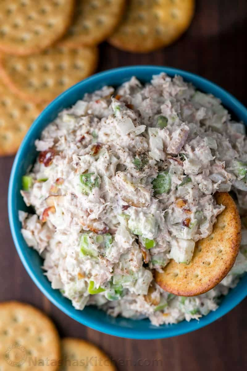 Tuna Salad with Apples & Walnuts