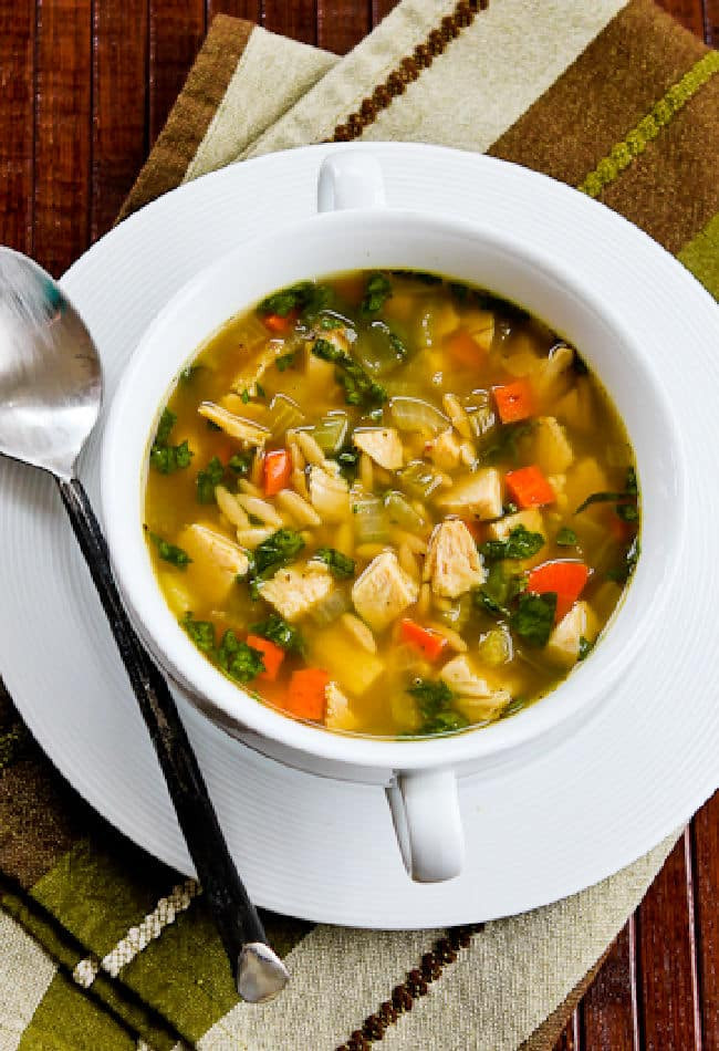 Turkey and Spinach Soup