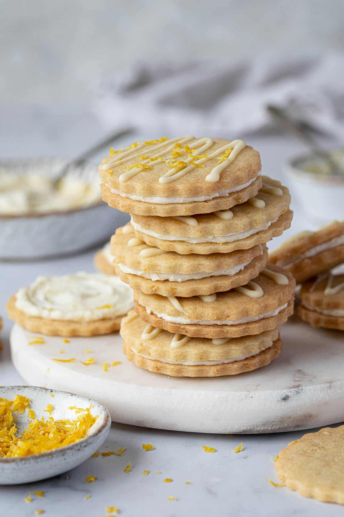 Vegan Lemon Cookies