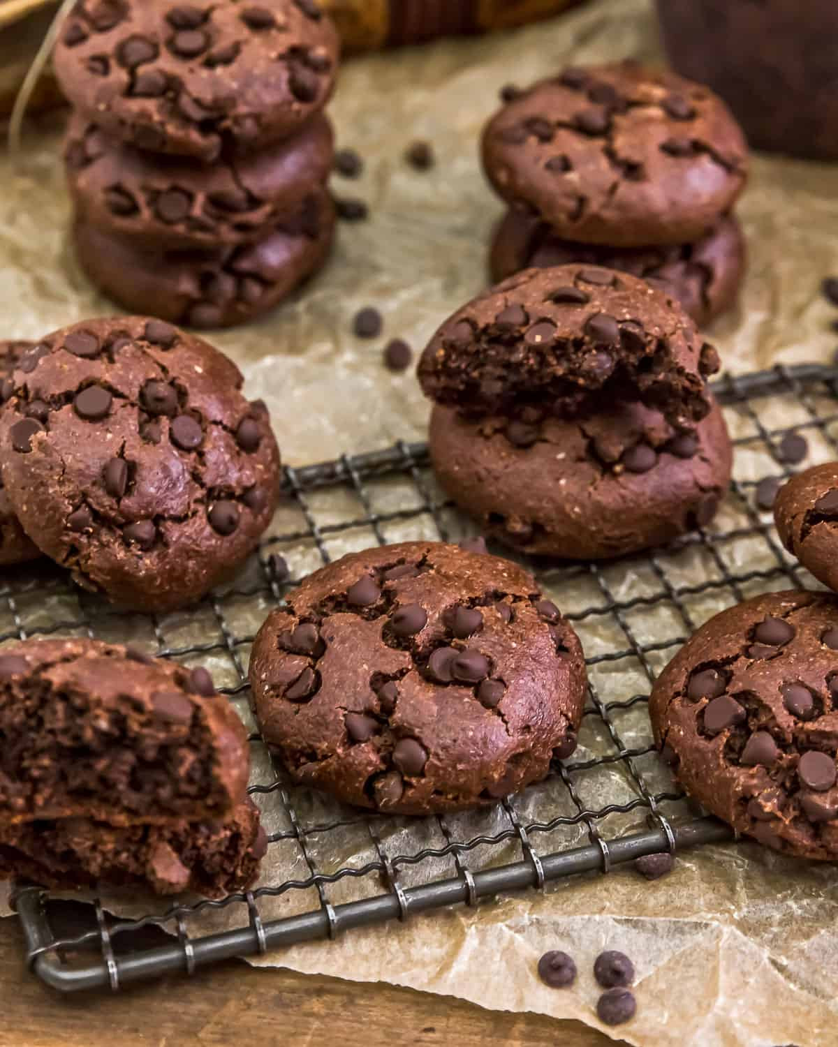 Vegan Mocha Cookies